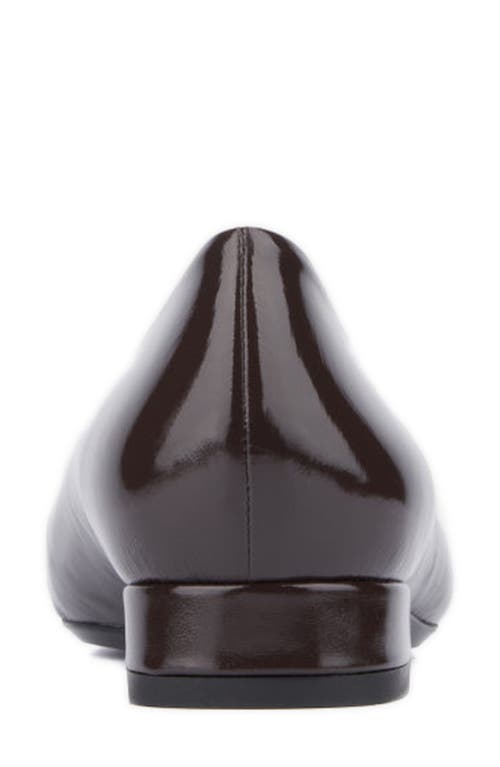 Aquatalia Penina Weatherproofflat In Brown