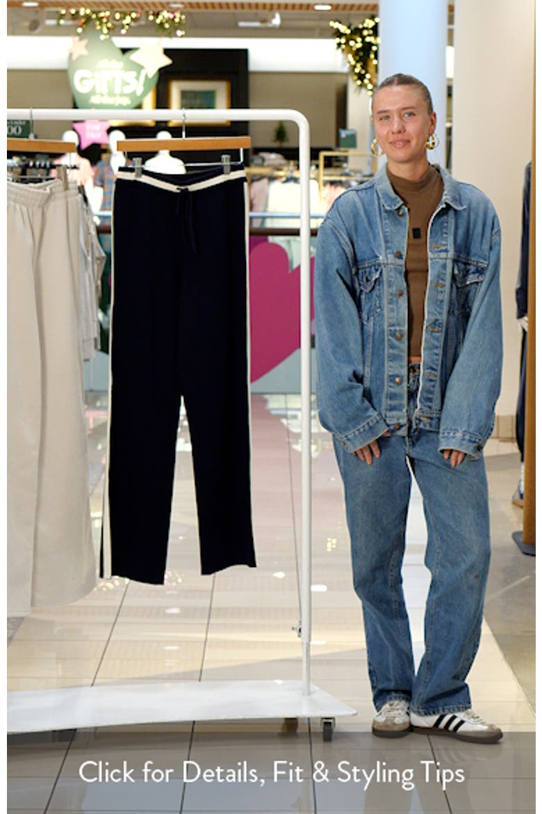Wide Leg Sweatpants video
