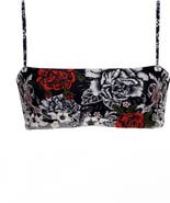 Agua Bendita Brietta Thorn Embroidered Bikini Top