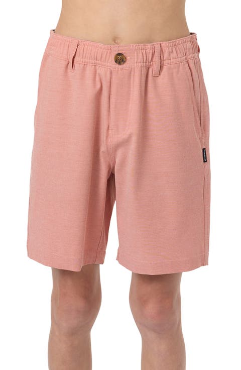 Kids' Reserve Light Check Water Repellent Shorts (Big Kid)