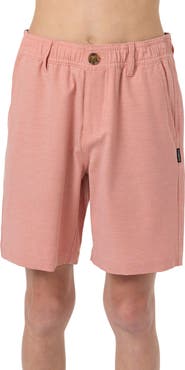 O'Neill Kids' Reserve Light Check Water Repellent Shorts