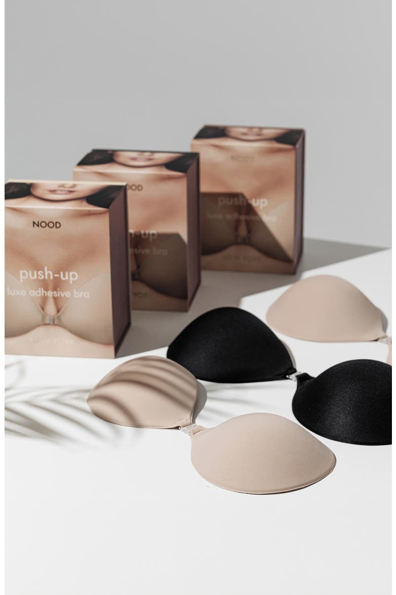 Push-Up Luxe Adhesive Bra, Alternate, color, NO.3 BUFF