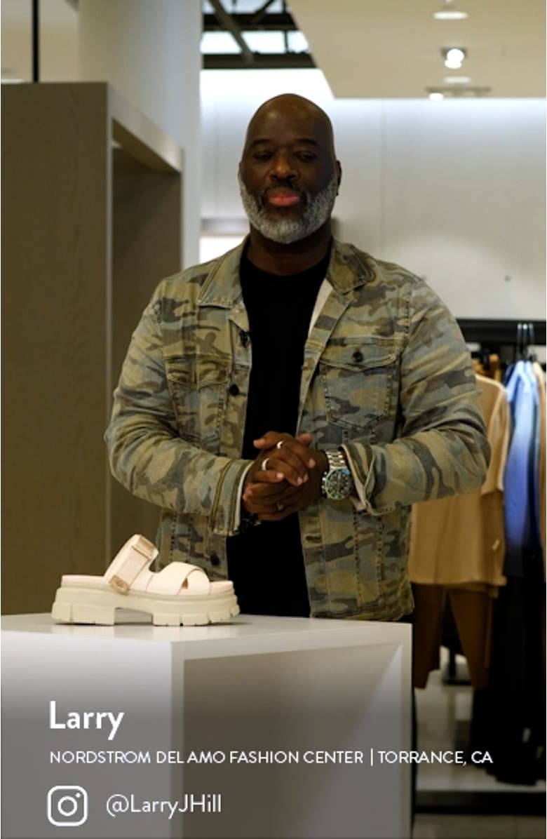 Ashton Platform Slide Sandal, sales video thumbnail