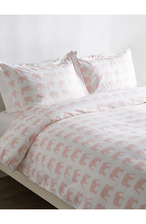 Elephants 400 Thread Count Cotton Duvet Set