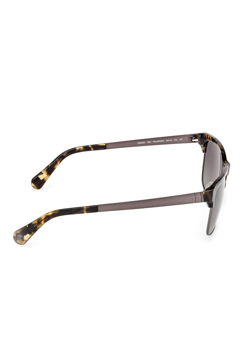 60mm Sunglasses, Alternate, color, COLOURED HAVANA / SMOKE