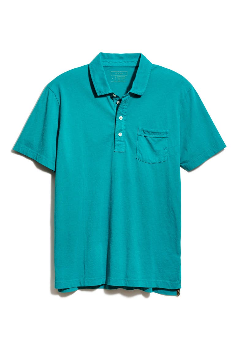 Pensacola Organic Cotton Polo, Alternate, color, FANFARE