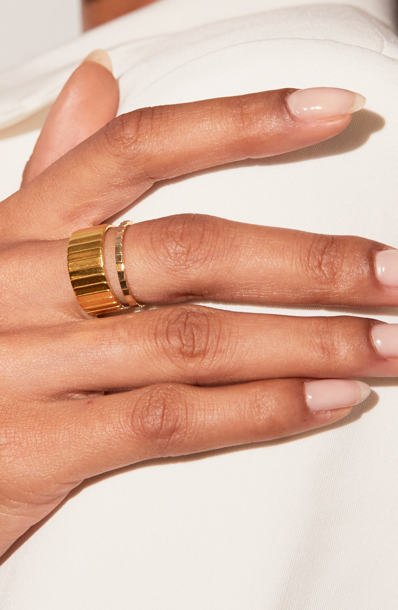 Aurate New York Infinity Ring, Alternate, color, Vermeil / Yellow