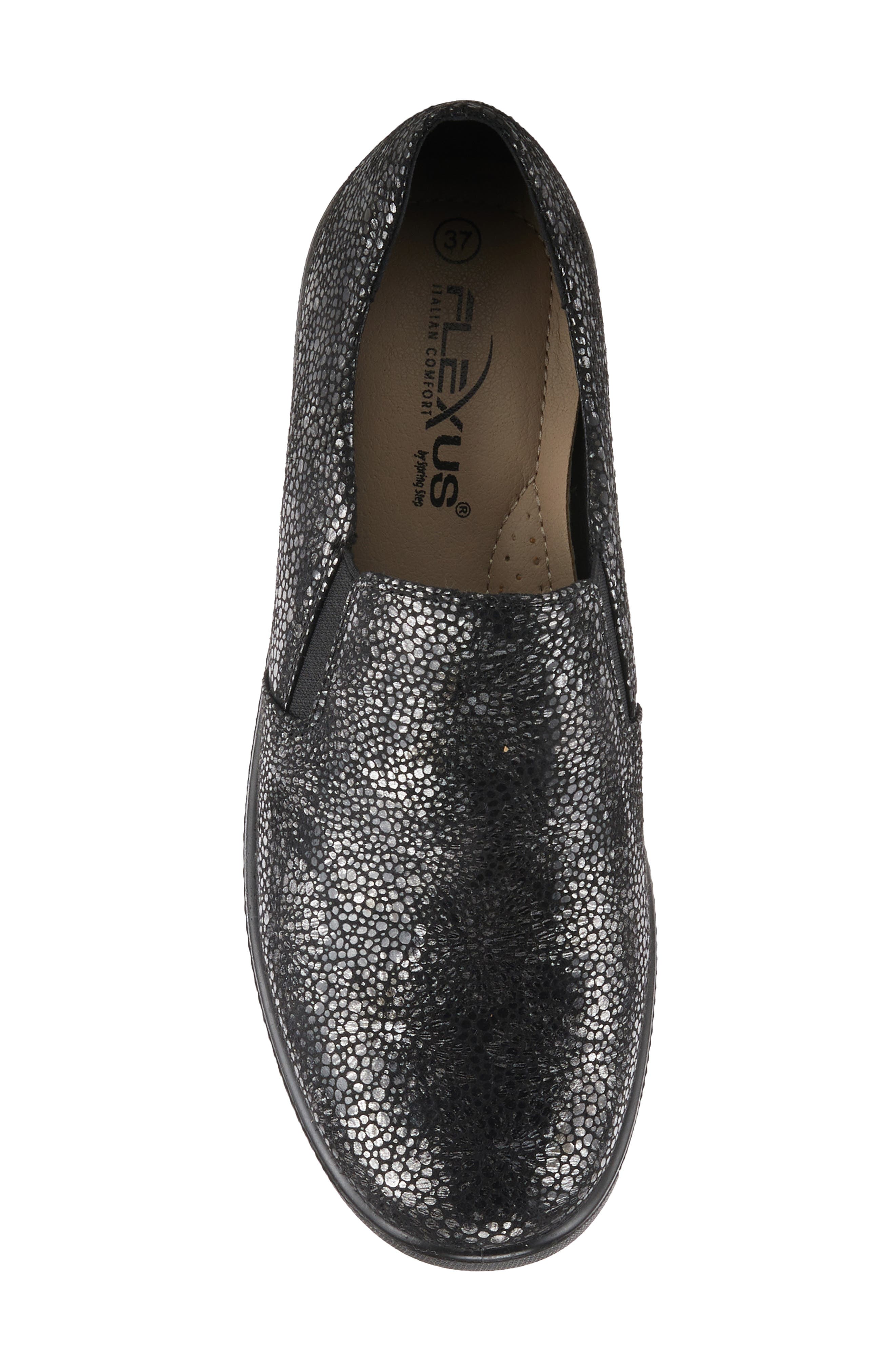 Flexus by Spring Step Pellegrini Slip-On Sneaker, Alternate, color, Black Multi