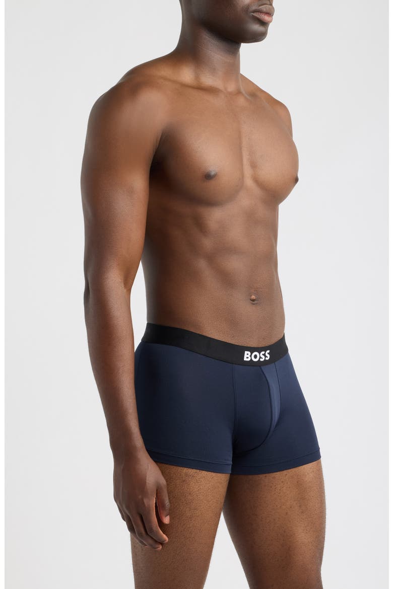 3-Pack Micro One Performance Trunks, Alternate, color, GREEN NAVY BLACK COMBO