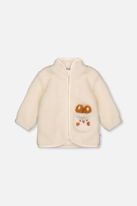 Fleece Bunny Pocket Zip Jacket