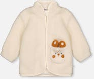 Deux par Deux Fleece Bunny Pocket Zip Jacket