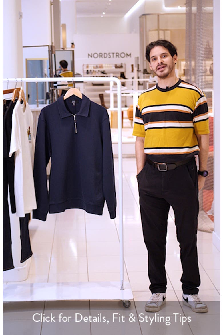 Half Zip Sweatshirt video