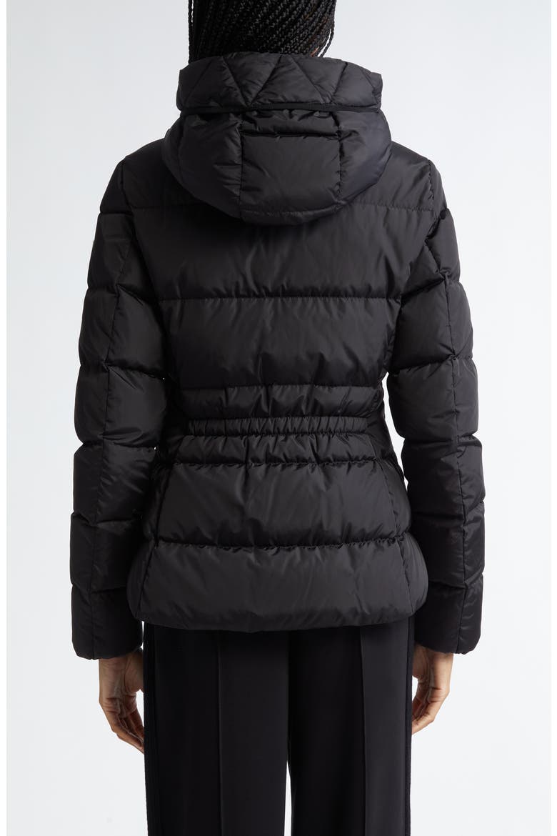 Avoce Hooded Down Jacket, Alternate, color, BLACK