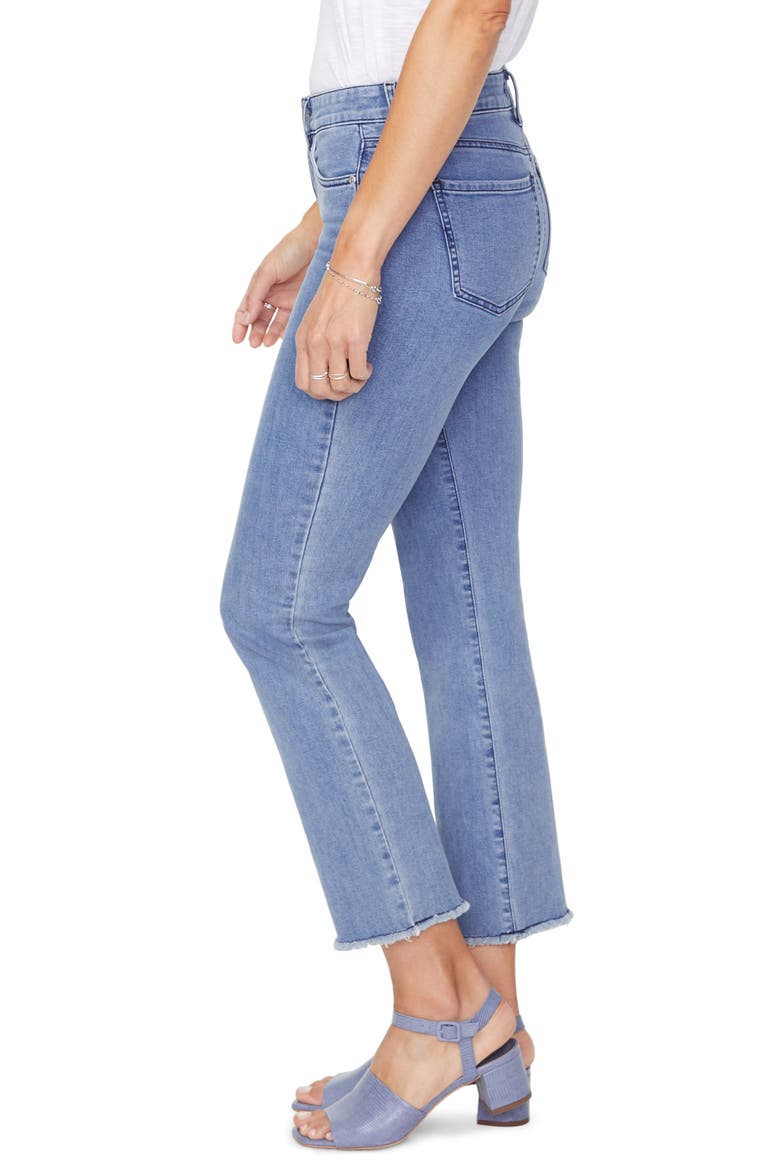 Marilyn Raw Hem Ankle Jeans, Alternate, color, DELRAY
