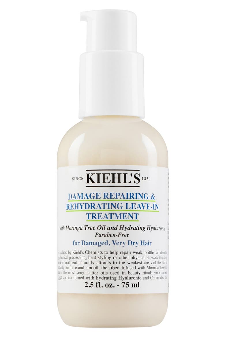 Damage Repairing & Rehydrating Leave-In Hair Treatment, Main, color, NO COLOR