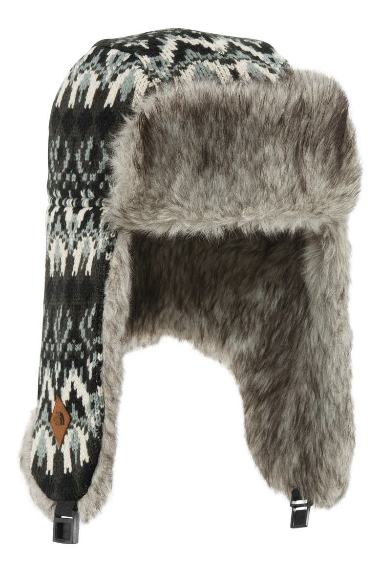 'Mackie' Bomber Hat, Main, color, TNF BLACK/ ASPHALT GREY