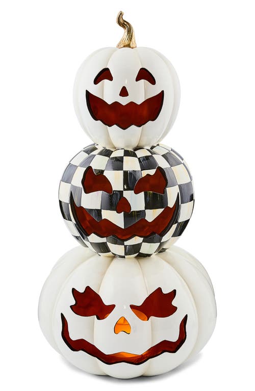 Mackenzie-childs Mackenzie Childs Courtly Check Stacked Illuminated