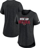 Nike Women's Nike Heather Black Arizona Cardinals Local Fashion Tri-Blend T-Shirt