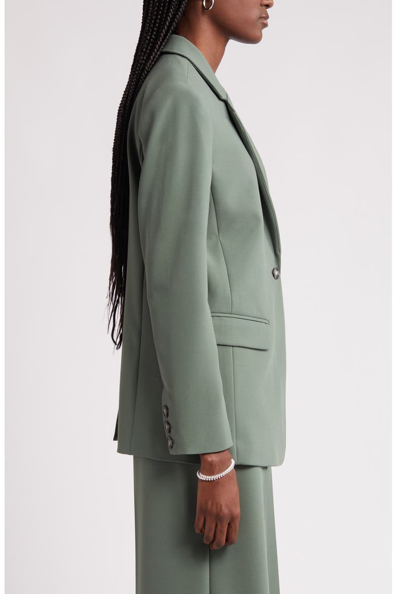 Relaxed Fit Blazer, Alternate, color, GREEN DUCK