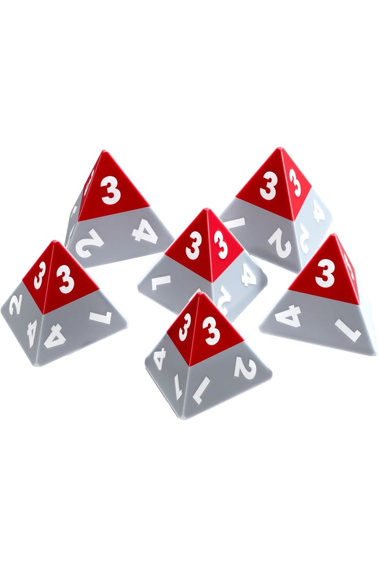 Triangle Agency Dice Set, Main, color, Multicolored