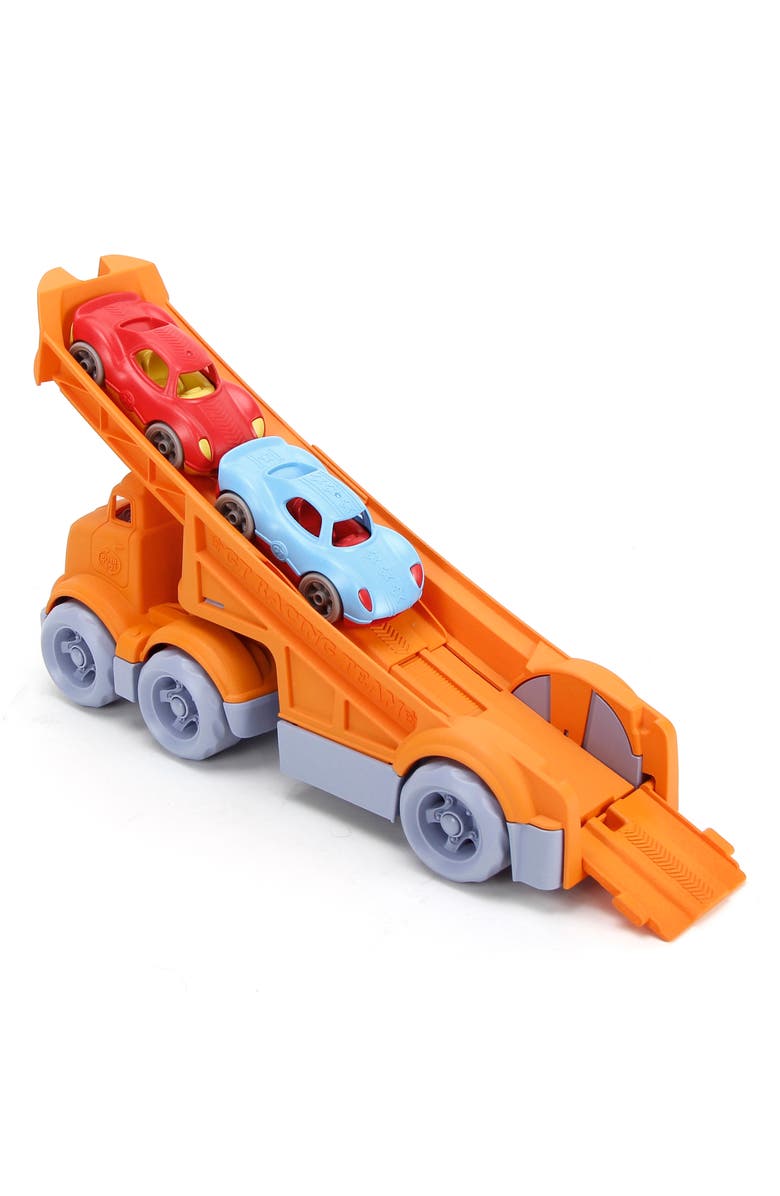 Green Toys 3-Piece Racing Truck Set, Alternate, color, Multi