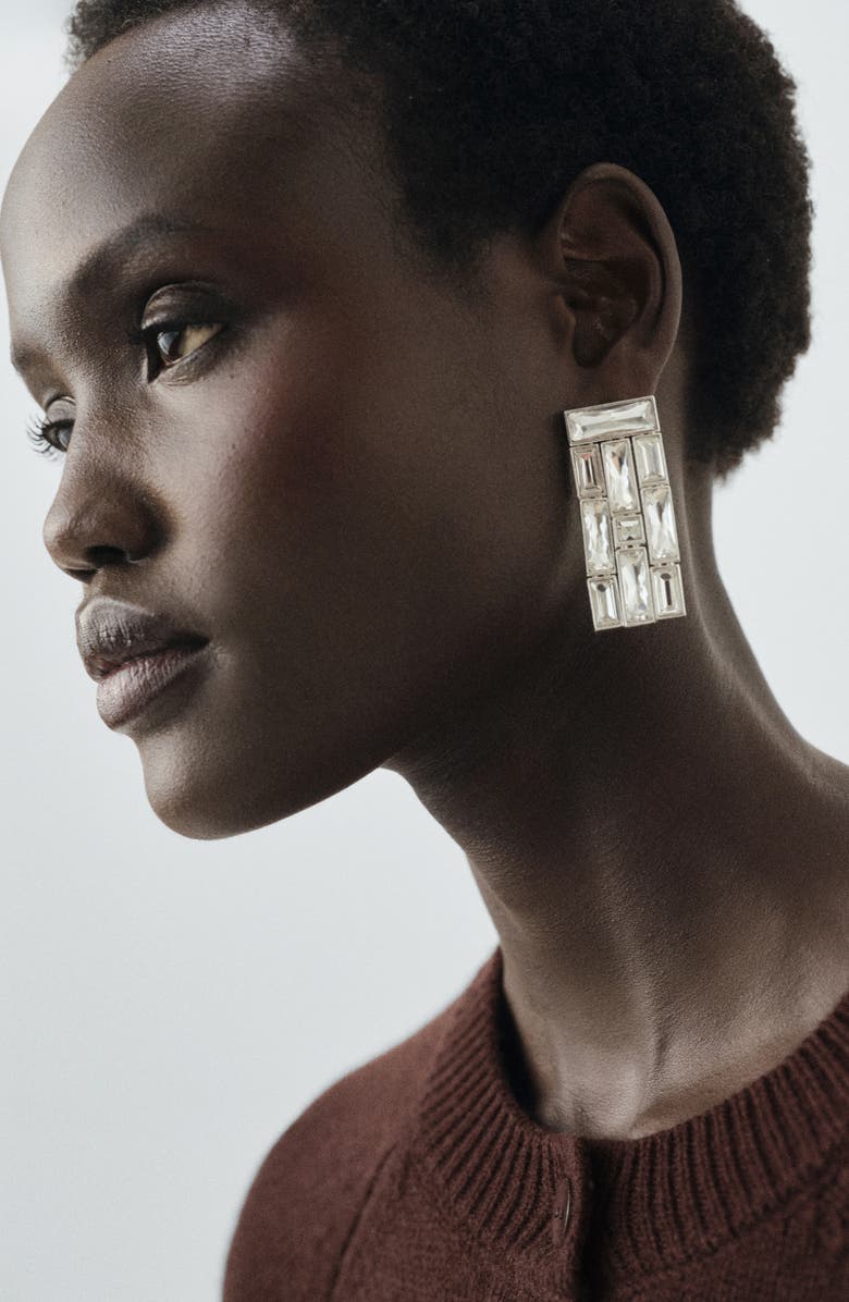 MANGO Selection Wool & Cashmere Cardigan, Alternate, color, Chocolate