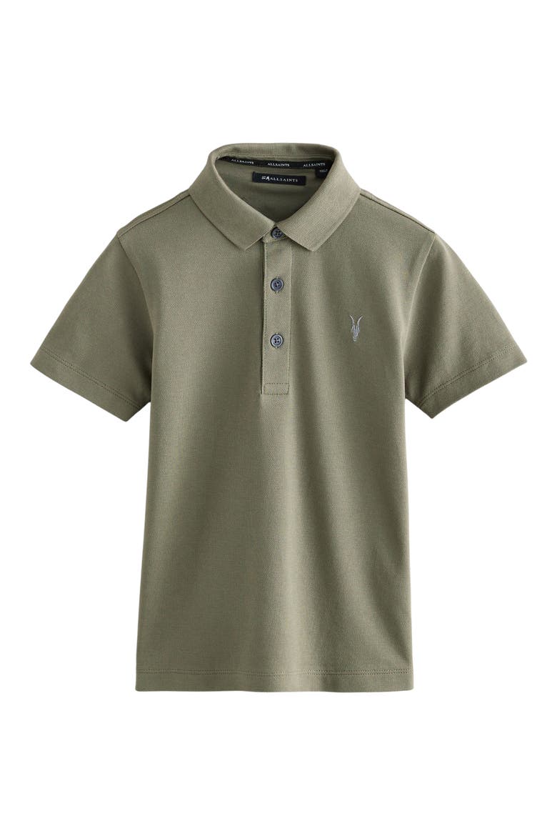 Kids' Cotton Polo, Main, color, GREEN