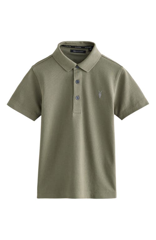 smALLSAINTS by ALLSAINTS Kids' Cotton Polo in Green  product