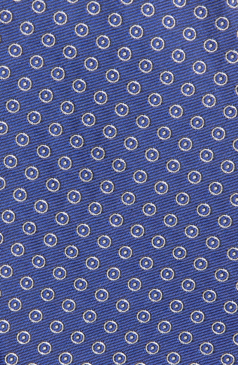 Ralph Lauren Purple Label Bond St. Neat Medallion Silk Tie, Alternate, color, Blue