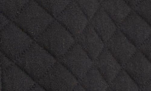 Vince Cotton Blend Quilted Jacket In Black