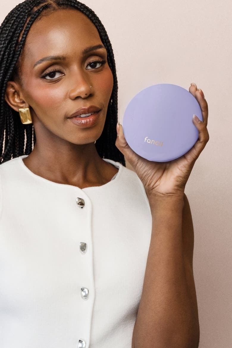 Mini Taylor LED Compact Mirror, Alternate, color, Lilac bliss