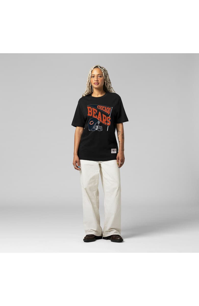Mitchell & Ness Women's Mitchell & Ness  Black Chicago Bears Team Dynamic Boyfriend T-Shirt, Main, color, Black