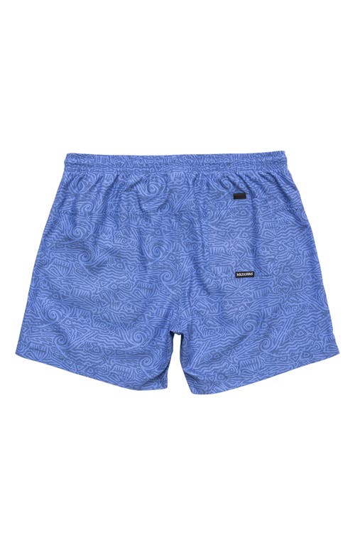 Maui And Sons Maui & Sons Doodle Print Microfiber Swim Trunks