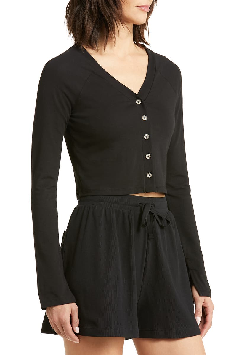 Honeydew Mantra Crop Cardigan, Alternate, color,