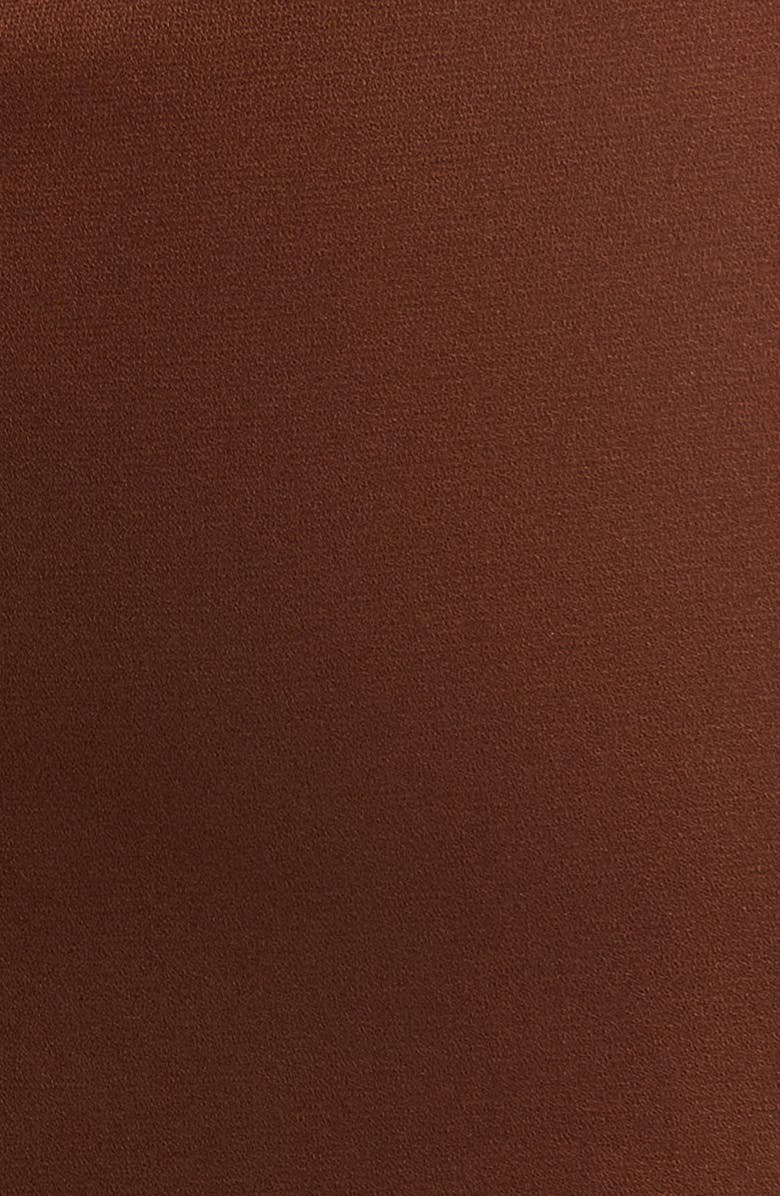 Mistress Rocks Long Sleeve Corset Minidress, Alternate, color, Cocoa