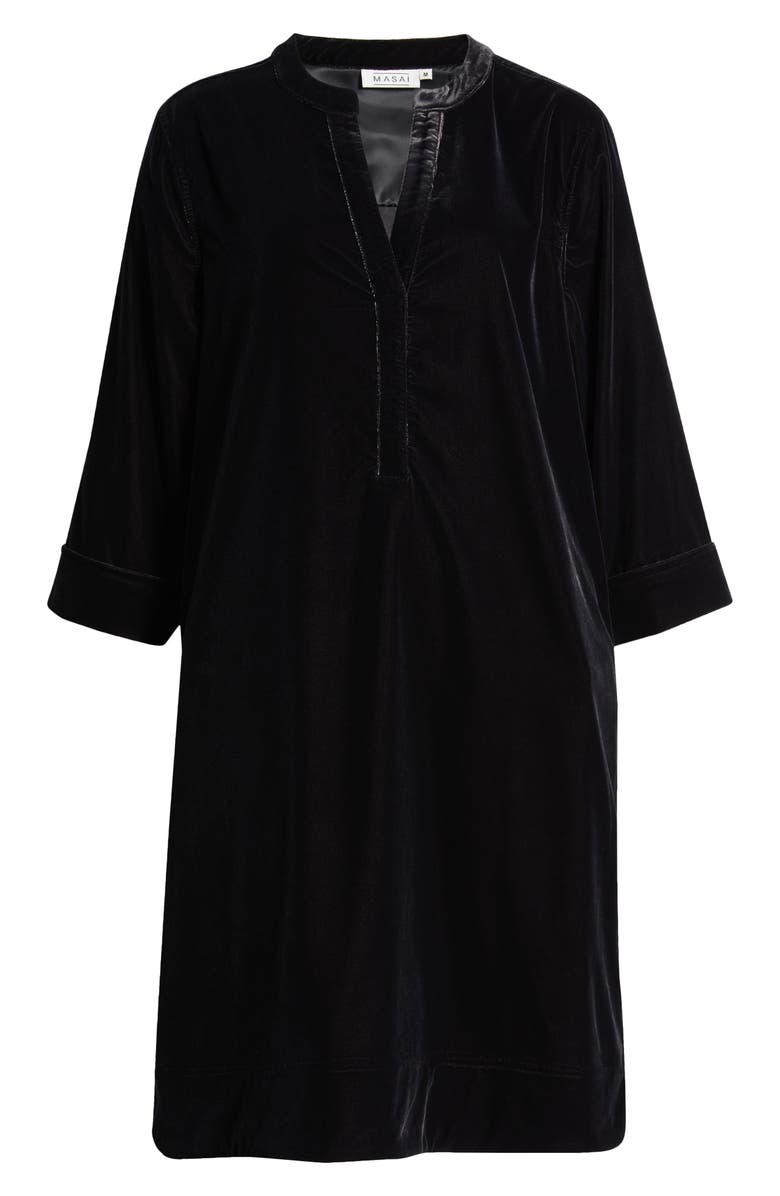 Masai Copenhagen Nokolo Velvet Shift Dress, Alternate, color, 