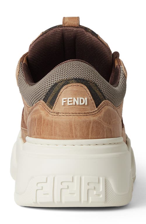 Fendi Force Sneaker In Multi