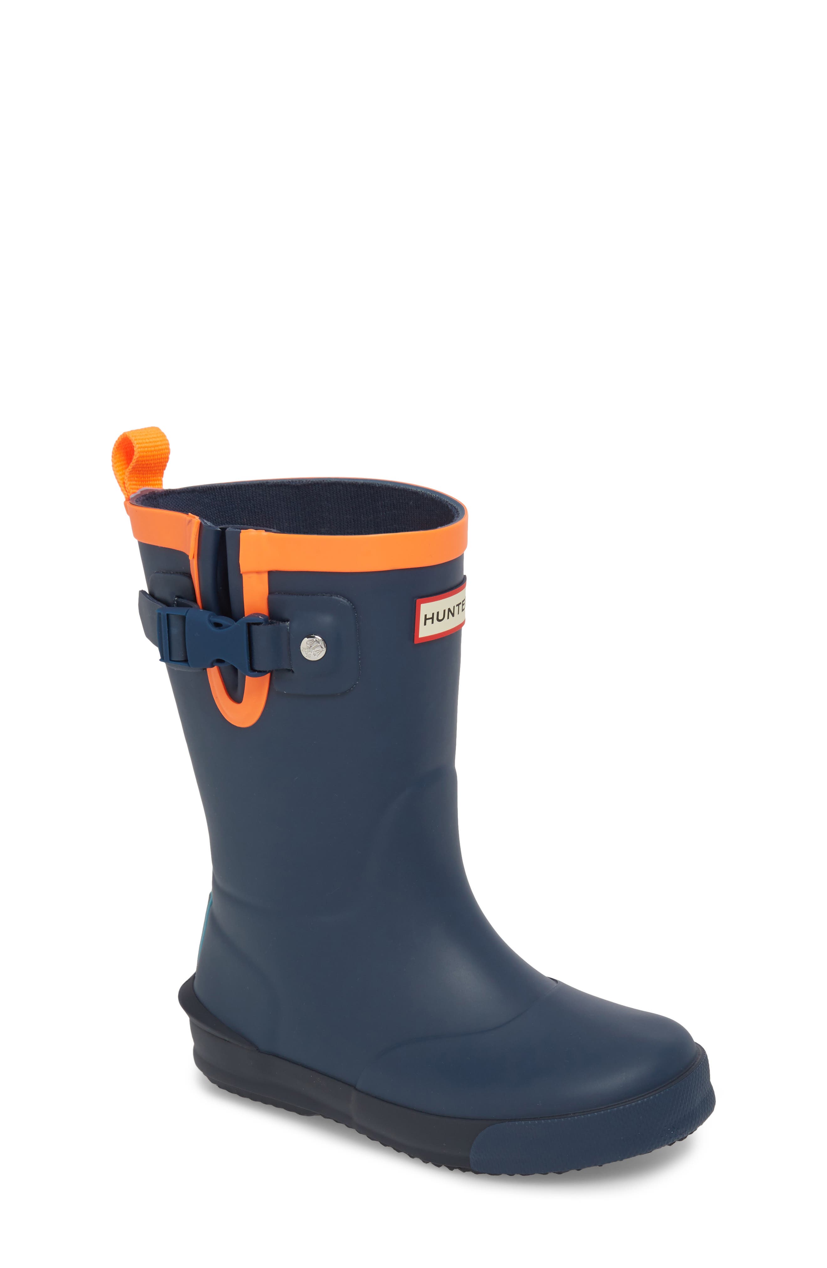 Davison Rain Boot, Main, color, DARK LAKE BLUE/ NAVY/ HAZARD