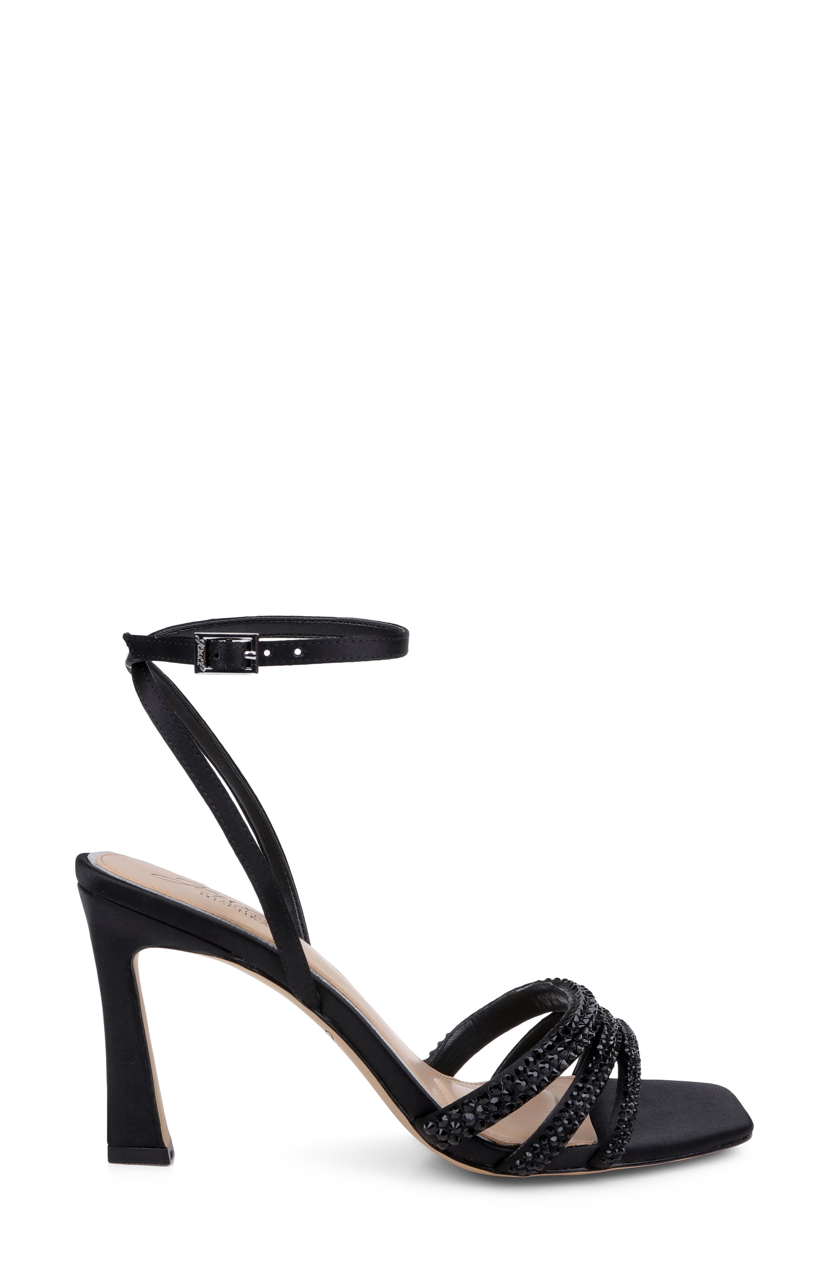 Jewel Badgley Mischka Zimal Ankle Strap Sandal, Alternate, color, 