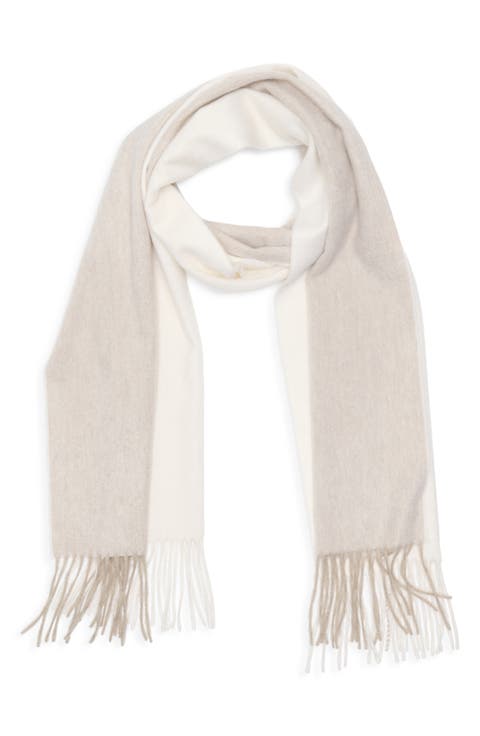 Colorblock Cashmere Scarf