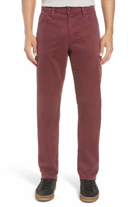 AG SUD Print Slim Straight Leg Pants