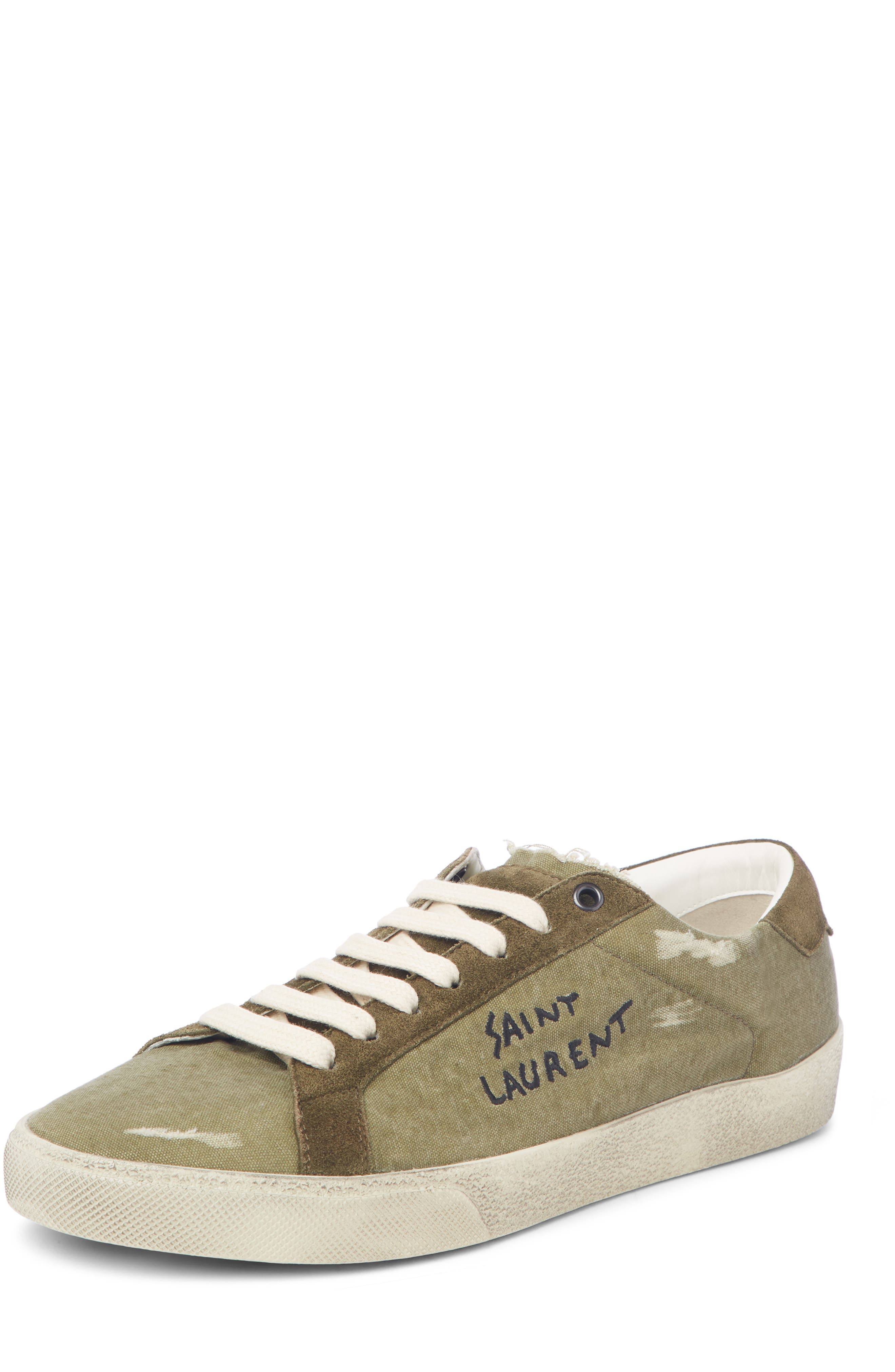 Saint Laurent Low Top Sneaker, Main, color, 