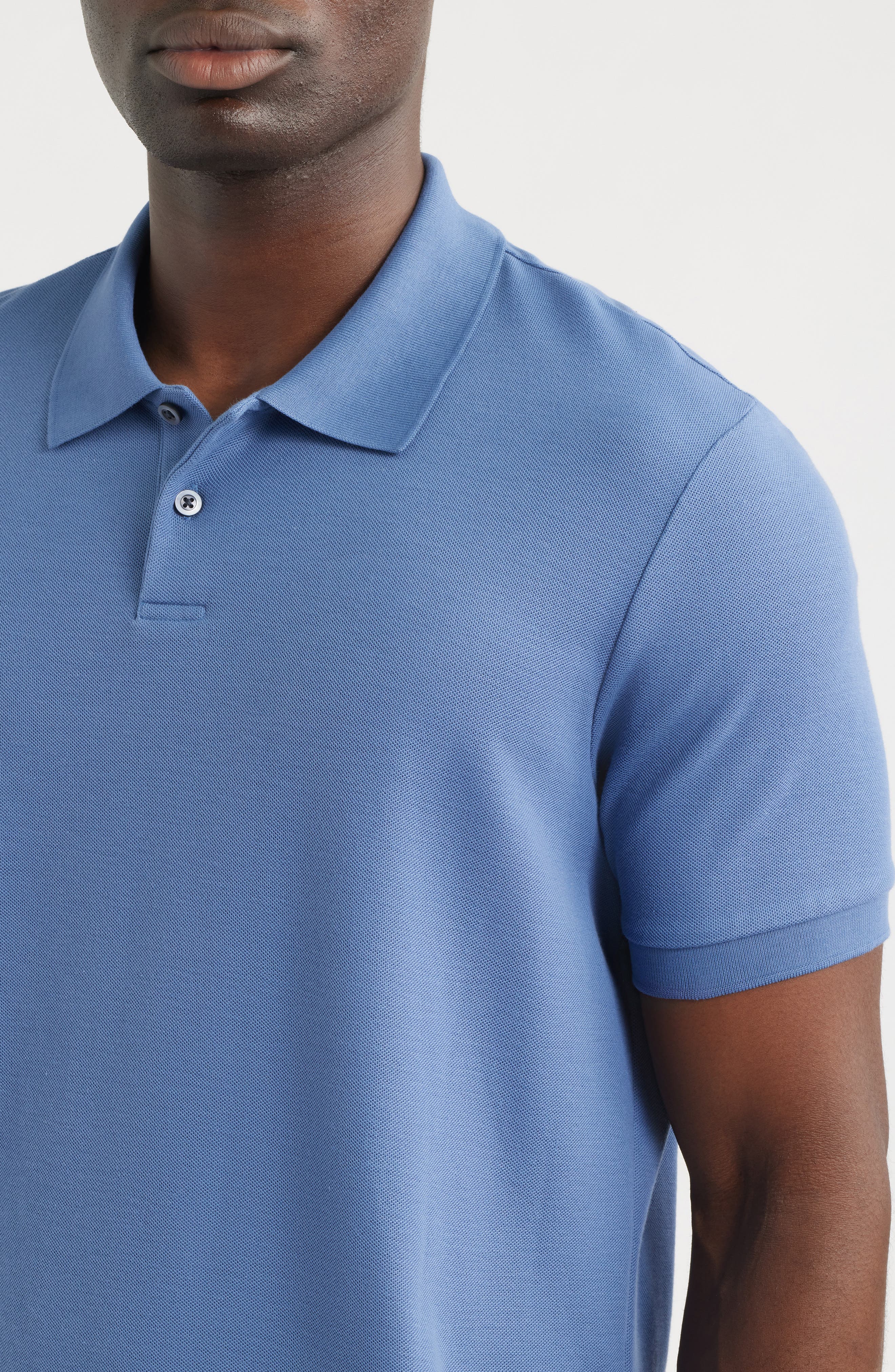 Мужские Nordstrom Pima Cotton Piqué Polo — фото 4