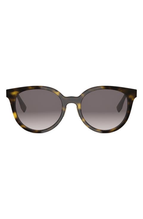 Forever Fendi 55mm Gradient Phantos Sunglasses