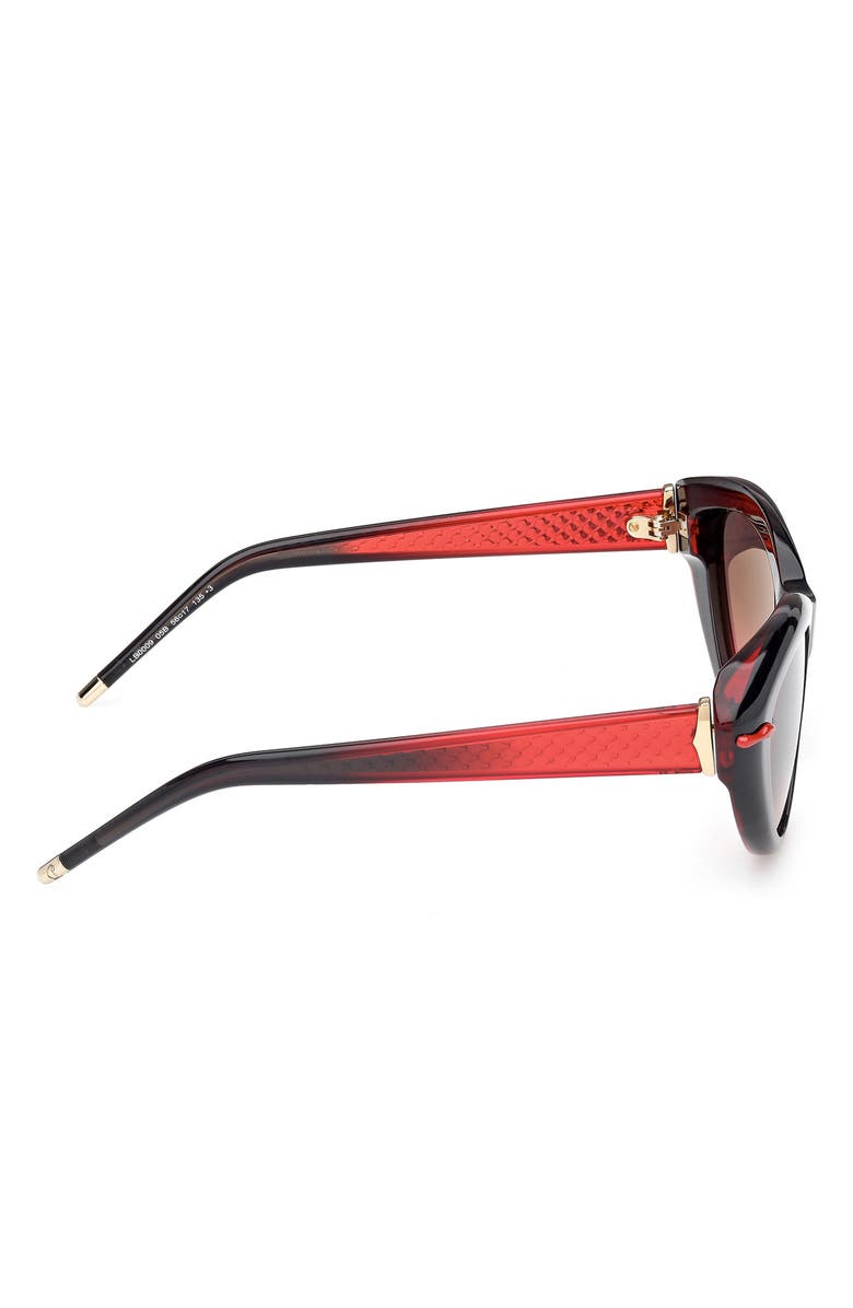 Christian Louboutin 56mm Cat Eye Sunglasses, Alternate, color, 