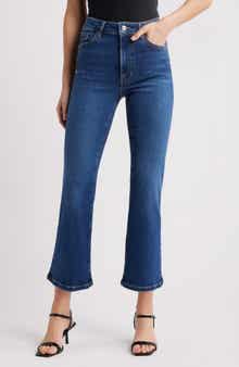 FRAME The Reboot High Waist Crop Flare Jeans