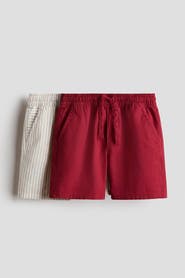H&M 2-pack Linen-blend Shorts