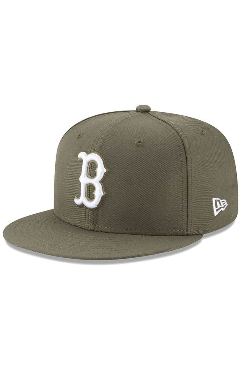 New Era Boston Red Sox New Era Fashion Color Basic 59FIFTY Fitted Hat - Green, Main, color, 