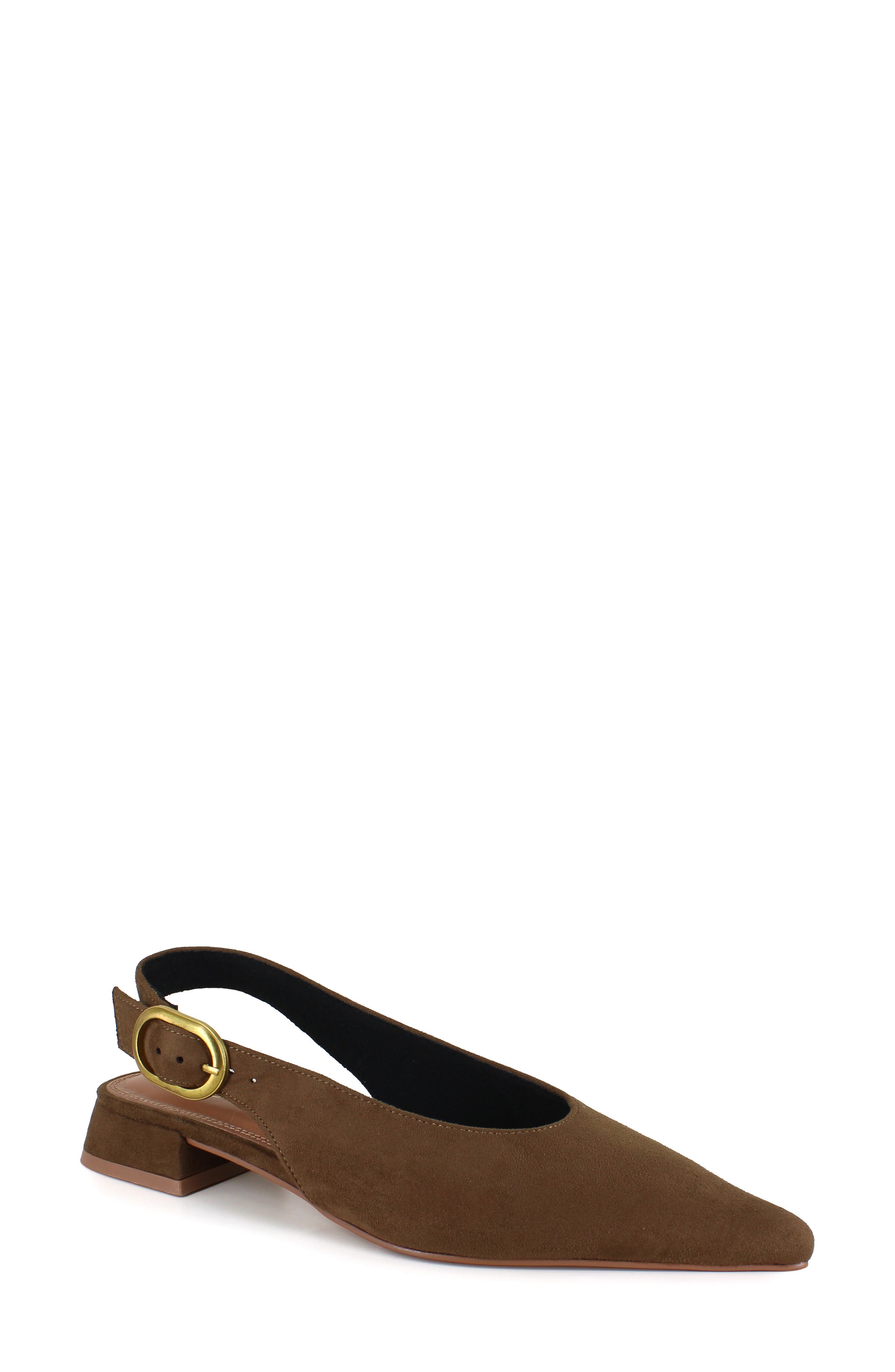 BCBG Leonora Slingback Pointed Toe Pump, Main, color, Tan