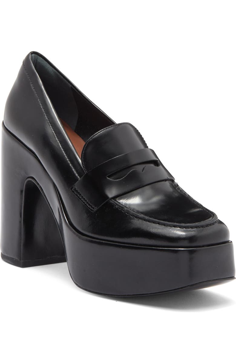 Reformation Lolita Platform Loafer Pump, Main, color,